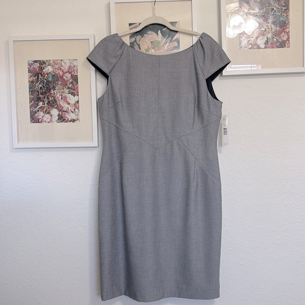 Antonio Melani gray midi dress